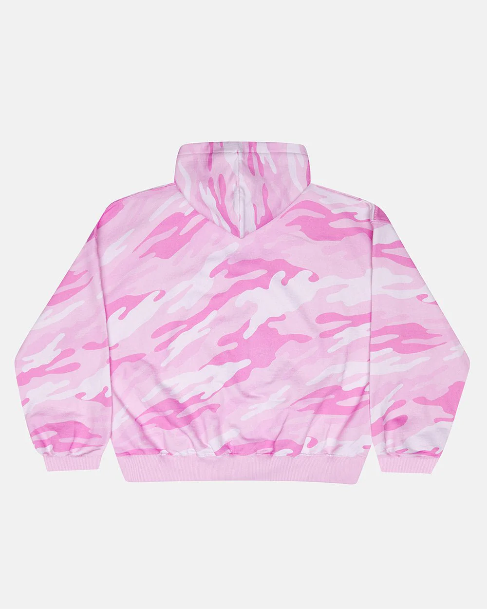 CAMO ZIP HOODIE PINK - Image 3
