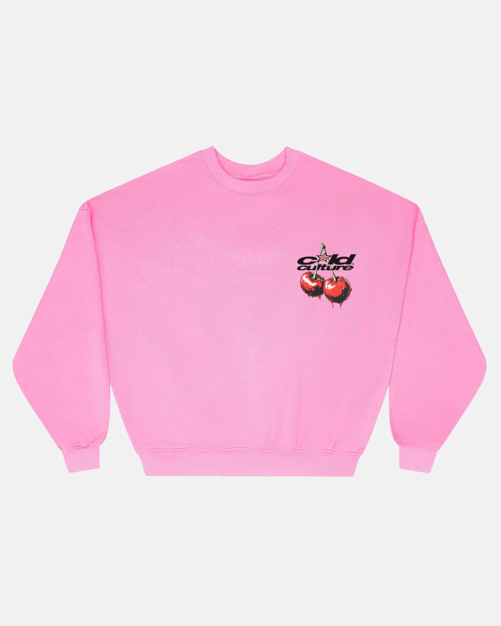 CHERRY CREWNECK PINK - Image 2