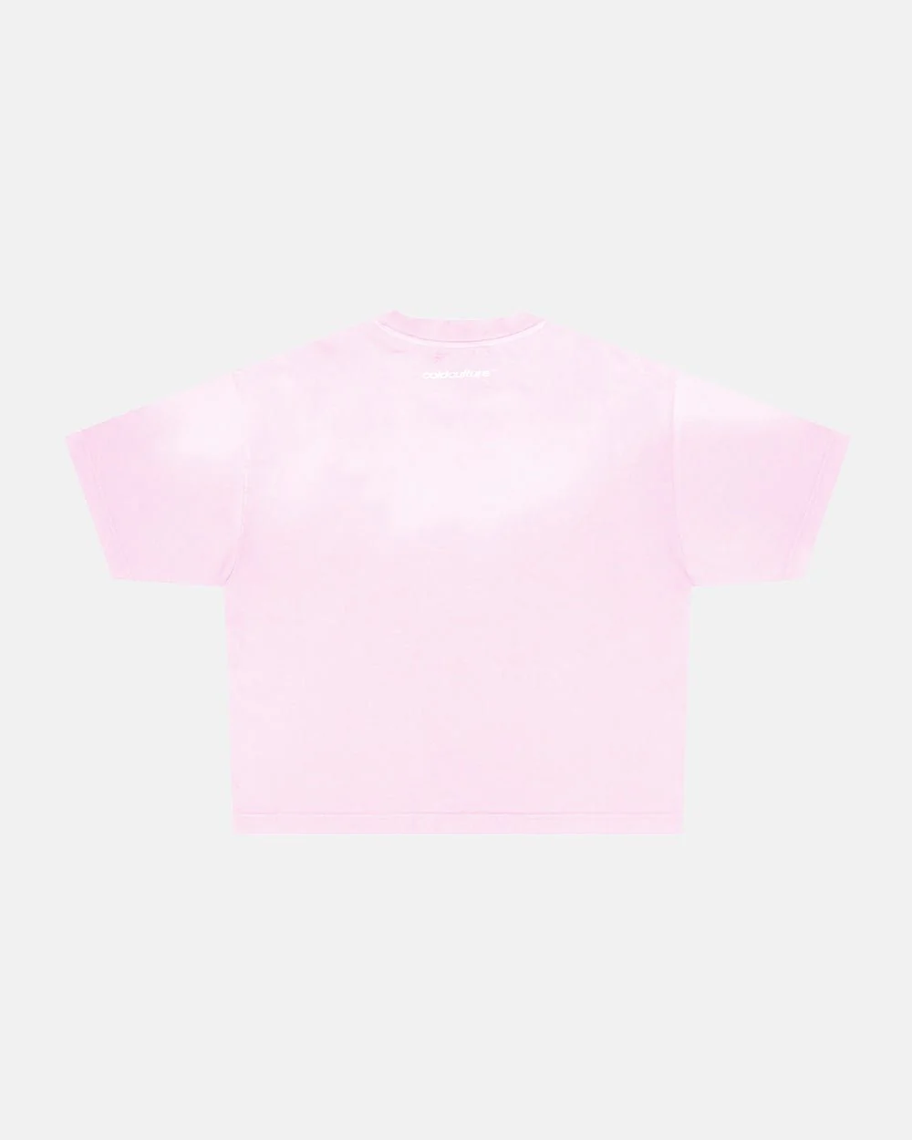 CROSSED SCRIPT TEE PINK - Image 3
