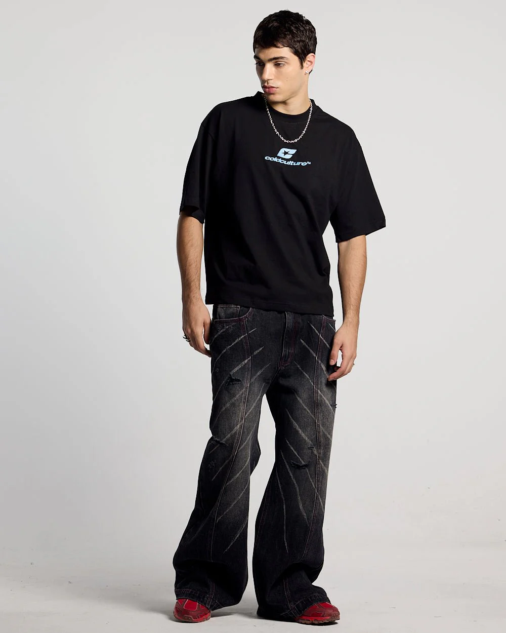 CURVED TEE BLACK - Image 4