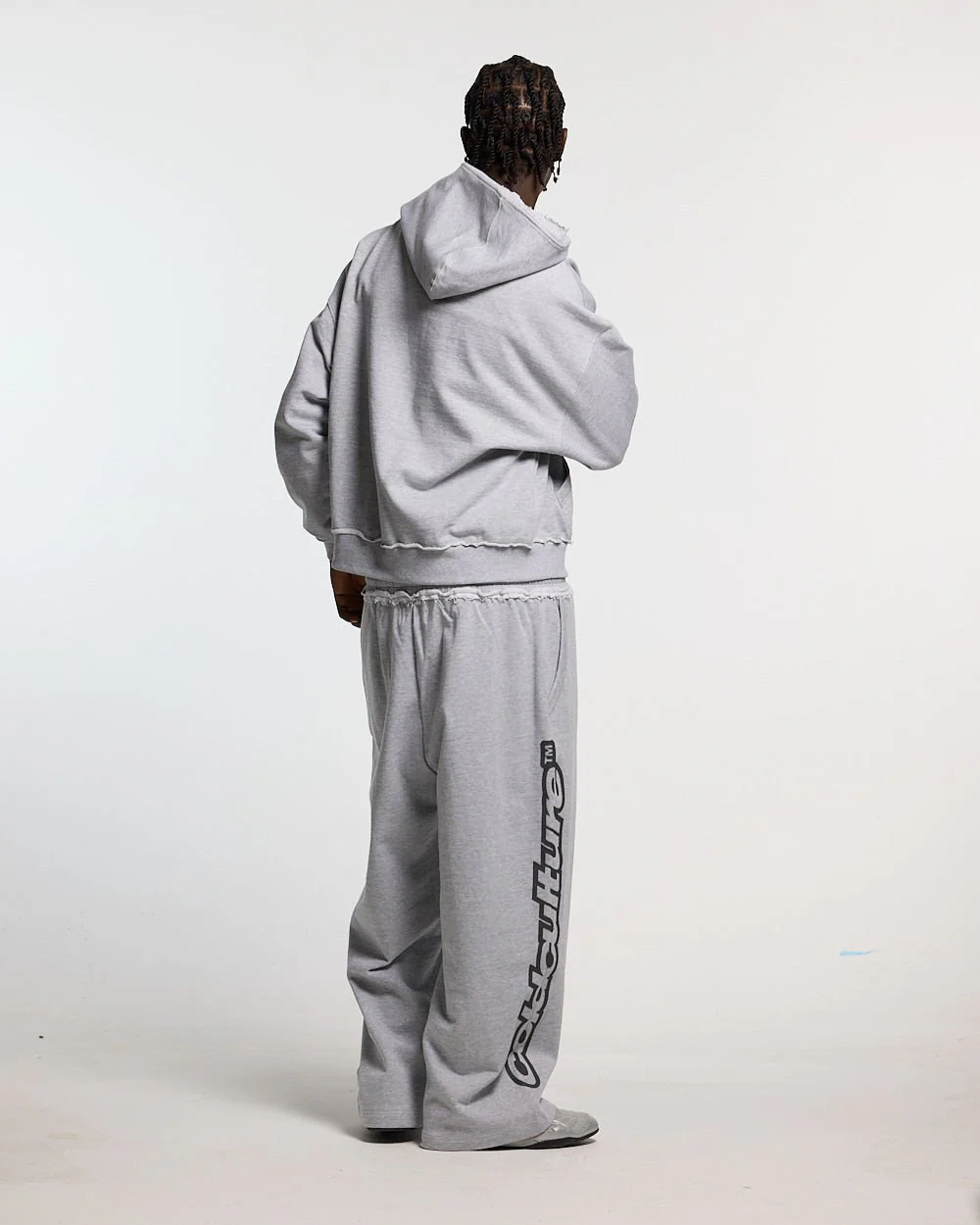 DAILY SET SWEATPANT GREY MELANGE - Image 6