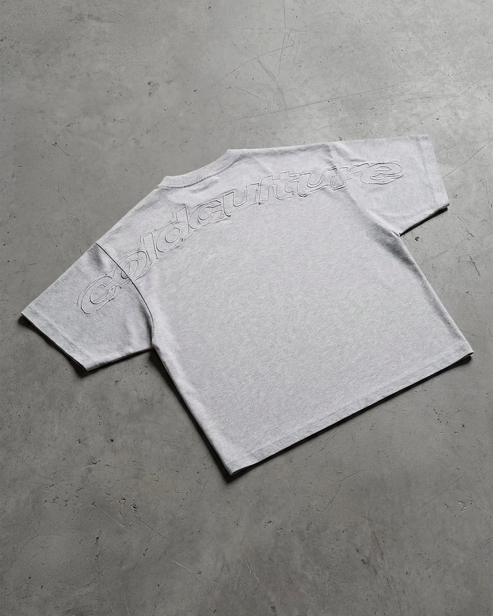 DISTRESS CURVED TEE GREY VIGORÉ - Image 9