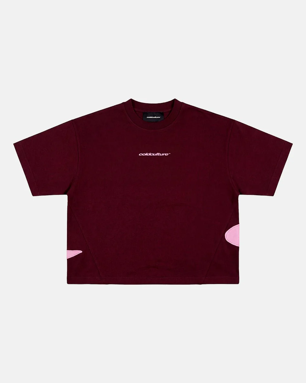 DISTRESS DEFENSE TEE BURGUNDY - Image 4