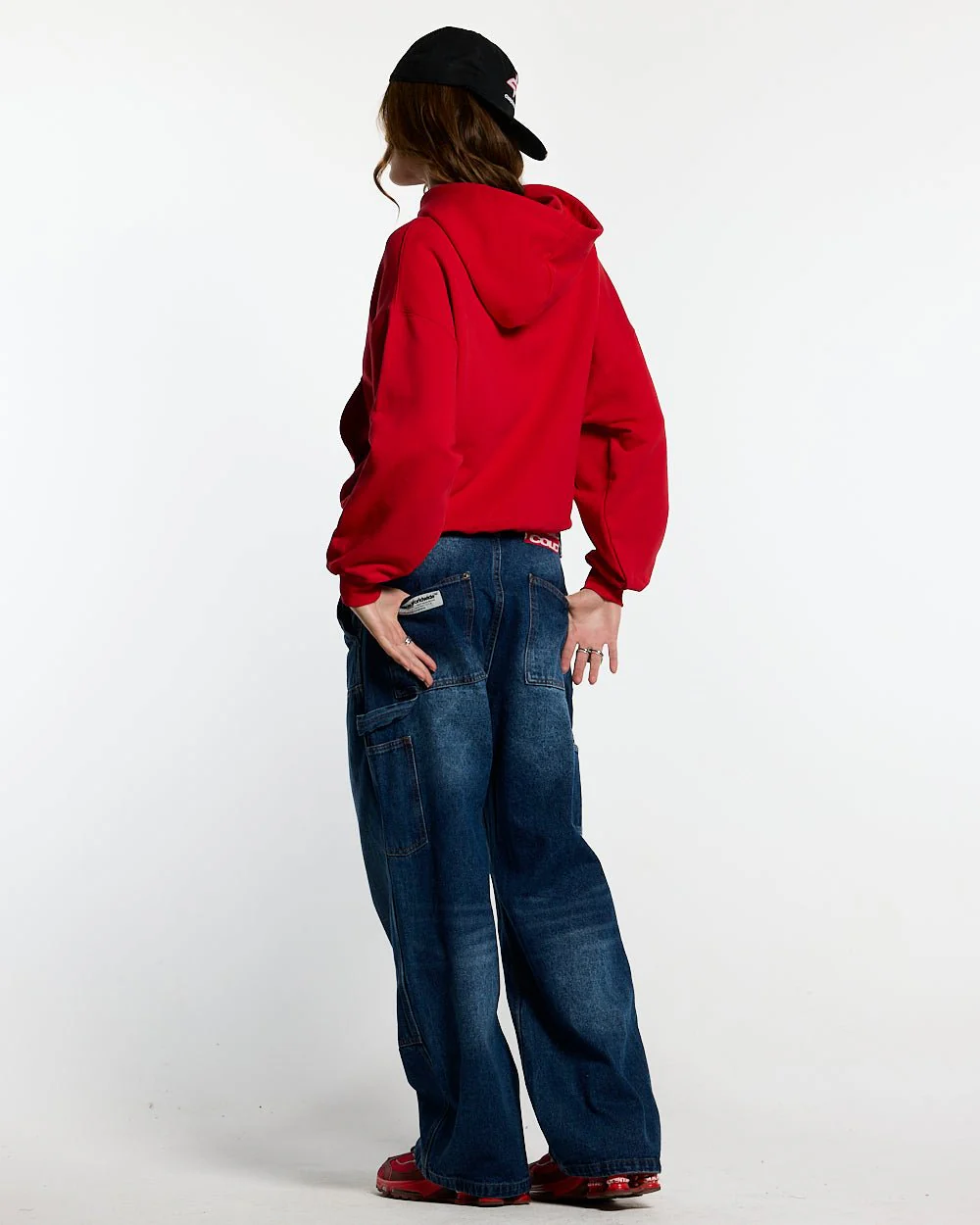 HARPER HOODIE OFF RED - Image 6