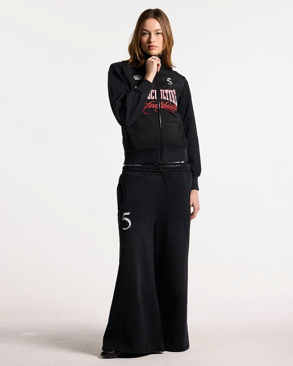 NIA SET ZIP UP BLACK - Image 5