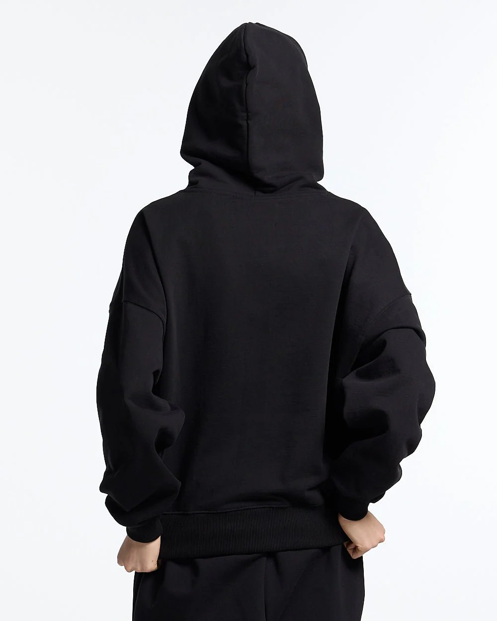 RIDING CLUB HOODIE BLACK - Image 9