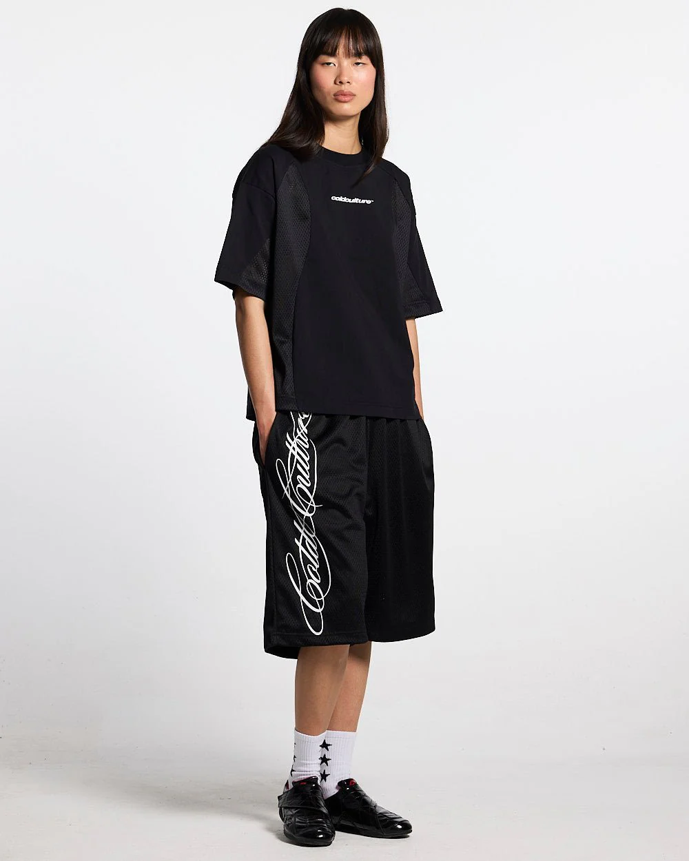 RIOT MESH SHORT BLACK - Image 7