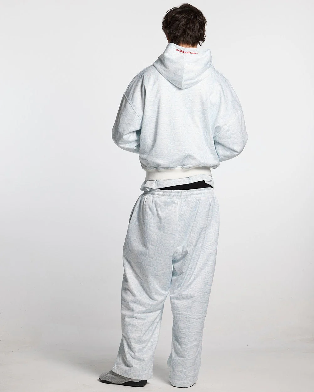 RIOT MESH SWEATPANTS WHITE - Image 6