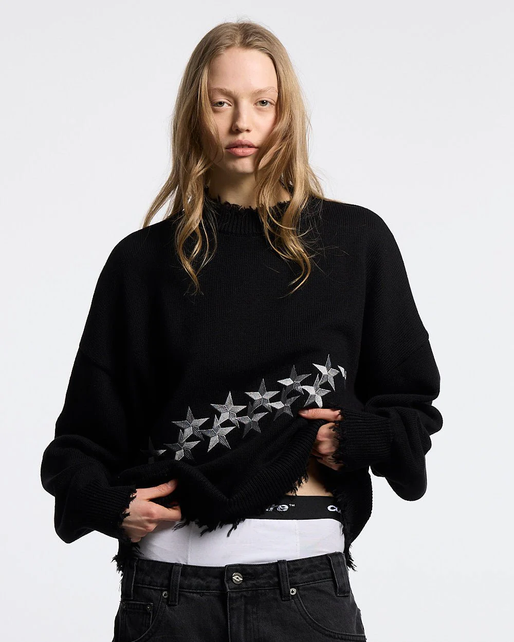 STARS KNIT BLACK - Image 5