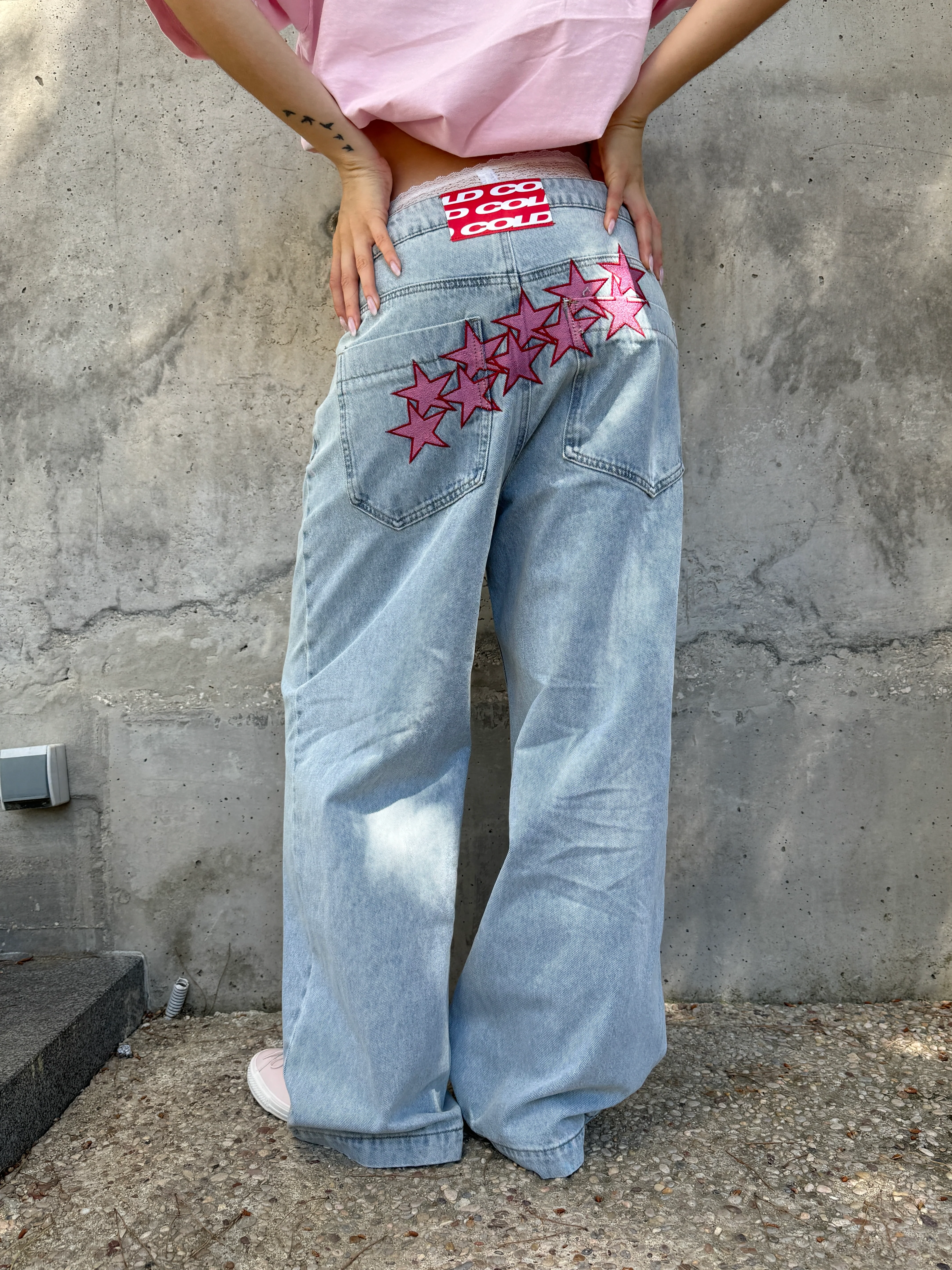 STARS V2 PANTS LIGHT BLUE DENIM - Image 9
