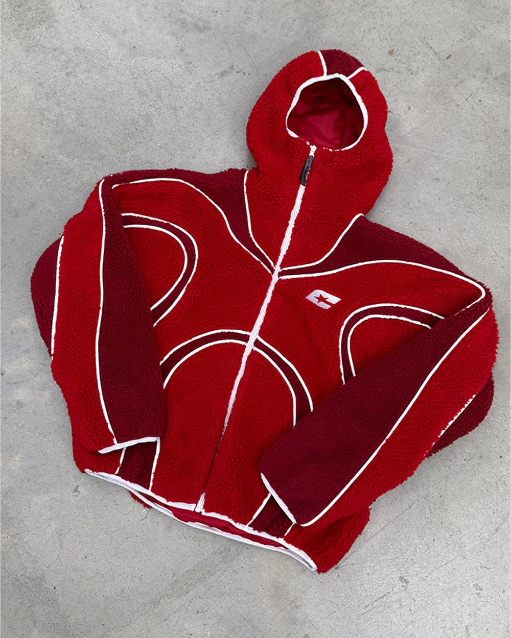 TAKE OFF FLEECE RED - Image 9