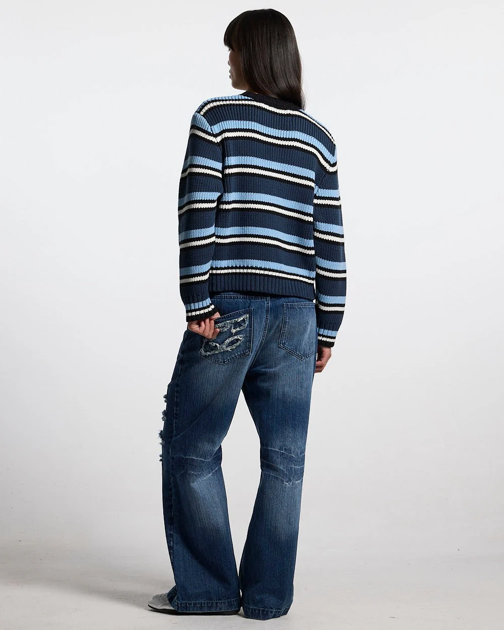 TIMELESS KNITWEAR BLUE - Image 6