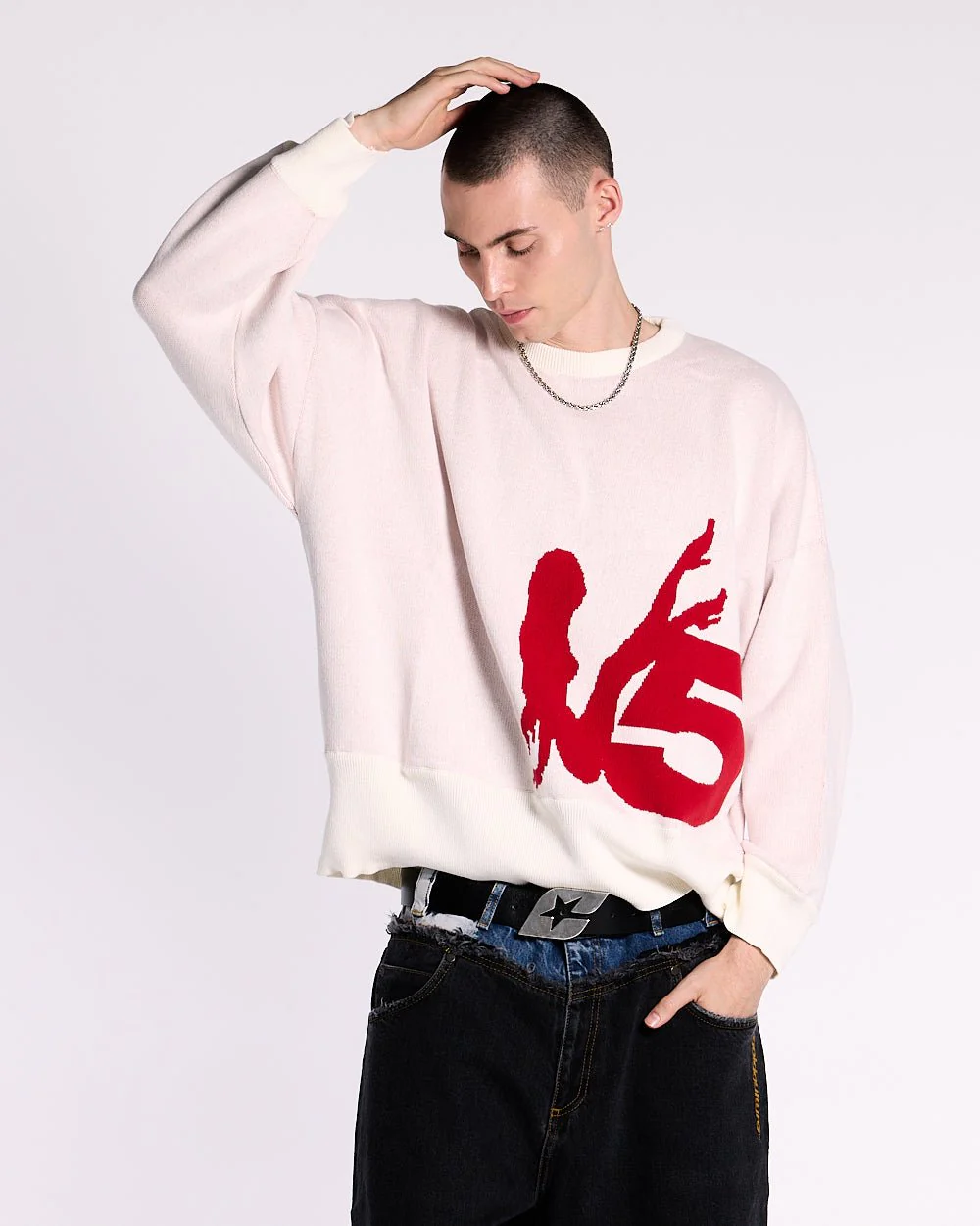 YURE KNIT OFF WHITE - Image 3